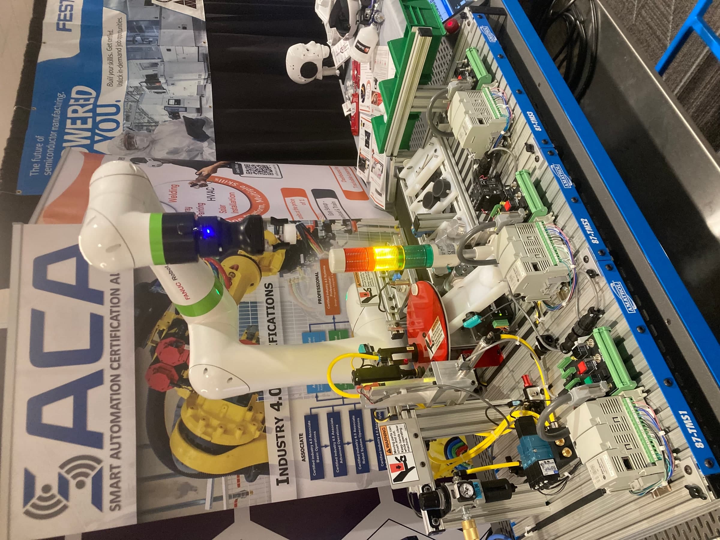 FANUC CRX-5iA collaborative robot, a member of the CRX family