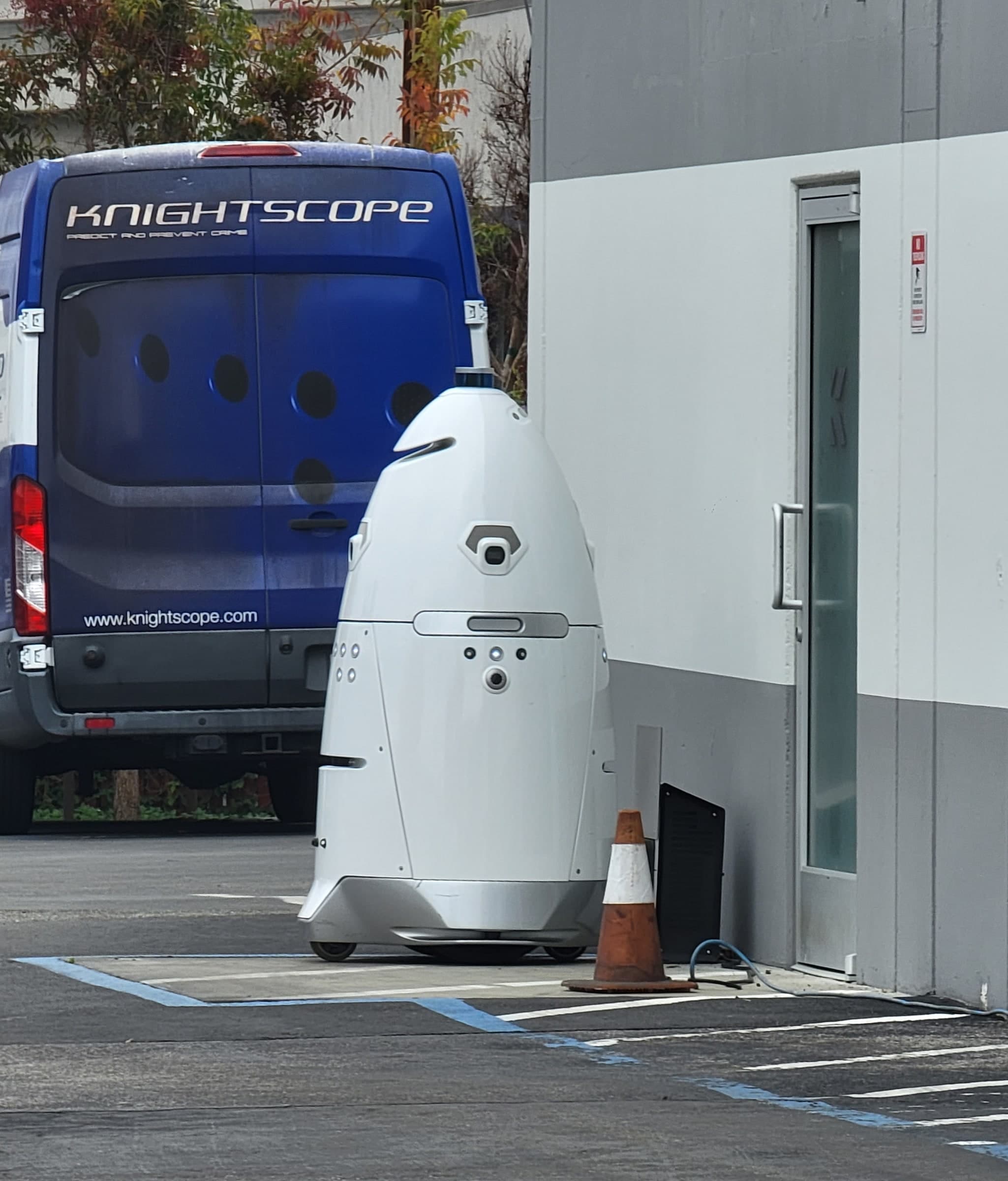 Knightscope K5 autonomous security robot