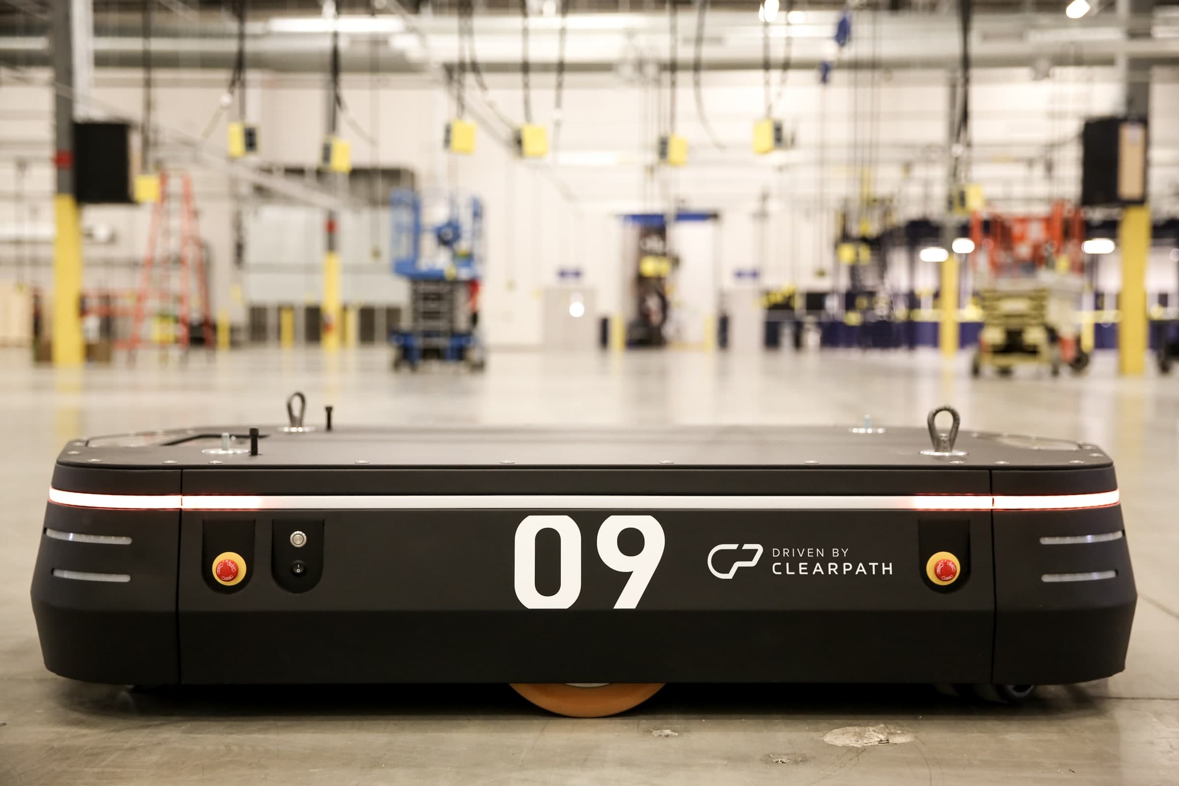 OTTO 1500 autonomous material-transport robot