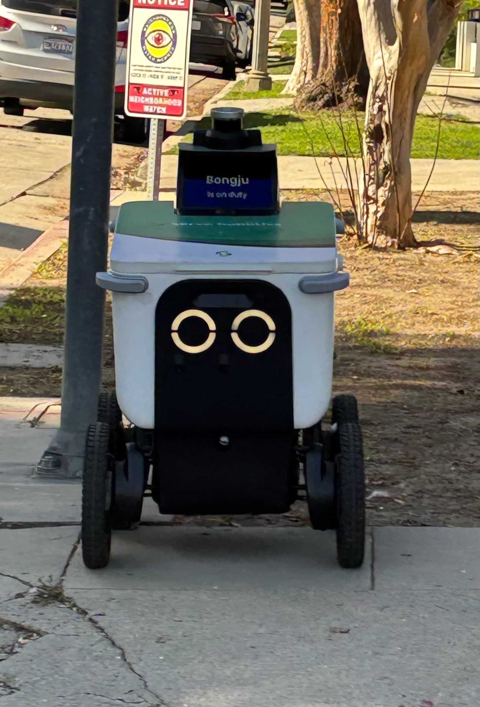 Serve Robotics autonomous food-delivery robot